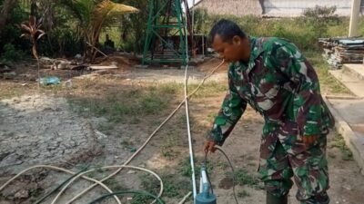 TMMD ke-129 Tinggal Hitungan Hari, Sumur Bor Diperiksa Sebelum Diserahkan