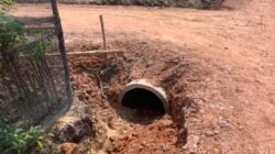 Satgas TMMD Kodim 0418/Palembang Bangun Gorong-gorong Perkuat Jalan di Talang Jambe 