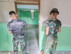 Rumah Fernando Masuki Tahap Finishing, Rehab RTLH TMMD Ke-129 Tinggal Selangkah Rampung