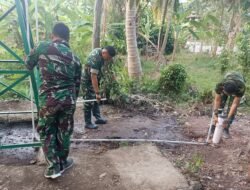 Sumur Bor TMMD ke-129 Kodim 0418/Palembang Disiapkan untuk Jawab Kebutuhan Air Bersih Warga Kampung Kreatif Pelangi