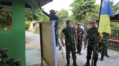 Pos Kamling Direhab Lewat TMMD Kodim 0418/Palembang, Warga Talang Jambe Didorong Perkuat Keamanan Lingkungan