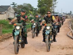 Melintasi Medan Lapangan, Tim Wasev Cek Progres Jalan TMMD Kodim 0418/Palembang di Talang Jambe