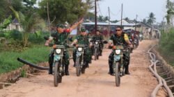 Medan Jadi Tantangan, Katim Wasev TMMD ke-129 Naik Trail Cek Pembangunan Jalan