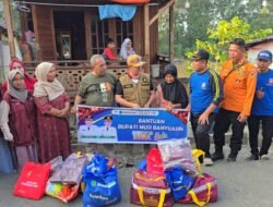 Pemkab Muba Bergerak Tangani Longsor dan Kebakaran di Lais, Relokasi Warga Disiapkan