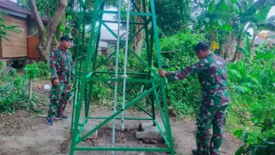 Sumur Bor TMMD Masuk Tahap Pengecekan, Satgas Kodim 0418/ Palembang Pastikan Air Siap Dimanfaatkan Warga