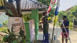 Pos Kamling Talang Jambe Segera Digunakan, Satgas TMMD Ke-129 Kodim 0418/Palembang Kejar Penyelesaian
