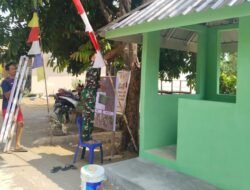Pos Kamling TMMD ke-129 Kodim 0418/Palembang Hampir Rampung, Keamanan Lingkungan Jadi Perhatian 
