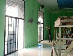 Hari ke-25 TMMD ke-129, Mushola Baitul Maghfurin Dipoles, Finishing Dikejar agar Segera Dipakai Warga