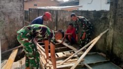 Bukan Sekadar Finishing, Satgas TMMD Kodim 0418/Palembang Kejar Tutup Parit di Sekitar Mushola Baitul Maghfurin
