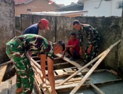 Bukan Sekadar Finishing, Satgas TMMD Kodim 0418/Palembang Kejar Tutup Parit di Sekitar Mushola Baitul Maghfurin