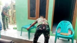 Nyaris Rumah Sriyanti Hampir Rampung, TNI dan Warga Kebut  RTLH TMMD Ke- 129 di Palembang
