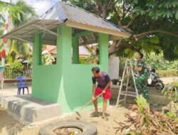 Dipoles Hijau, Pos Kamling TMMD ke-129 Siap Jadi Fasilitas Keamanan Warga