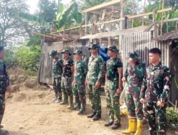 Apel di Lokasi TMMD Jadi Titik Kontrol Satgas Kodim 0418/Palembang Sebelum Bekerja