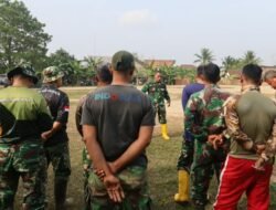 Bukan Sekadar Bersih-Bersih, Ini Pesan Danramil Sukarami Jelang Penutupan TMMD Ke-129 Kodim 0418/Palembang