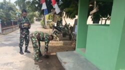 Dari Pembangunan hingga Keamanan Warga, Pos Kamling Jadi Warisan TMMD ke-129 Kodim 0418/Palembang