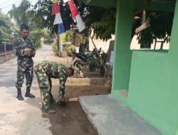Dari Pembangunan hingga Keamanan Warga, Pos Kamling Jadi Warisan TMMD ke-129 Kodim 0418/Palembang