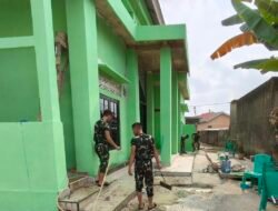 H-1 Penutupan TMMD ke-129, Satgas Pastikan Mushola Baitul Maghfurin Siap Digunakan Warga