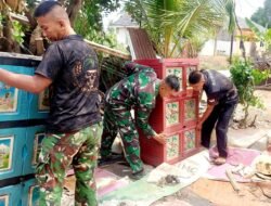 Rumah Sriyanti Hampir Rampung, Satgas TMMD Kodim 0418/Palembang Kejar Finishing Sebelum Penutupan