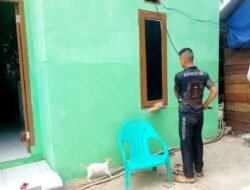 Rumah Sriyanti Nyaris Siap Dihuni, Satgas TMMD Tinggal Bersihkan Sisa Pekerjaan