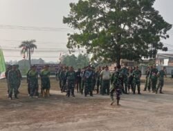 Detik-Detik Penutupan TMMD ke-129, Satgas Kodim 0418/Palembang Apel di Lokasi
