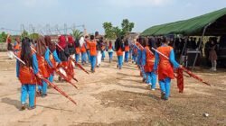 Penutupan TMMD ke-129 di Depan Mata, Drum Band Kodim 0418 Matangkan Penampilan