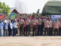 Drumband Pelajar Jadi Simbol Keterlibatan Generasi Muda di Penutupan TMMD ke-129