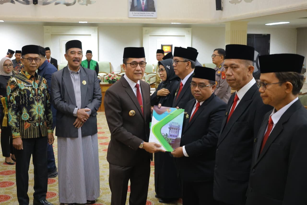 Foto : Walikota Palembang Drs Ratu Dewa Melantik Pengurus Baznas Kota Palembang