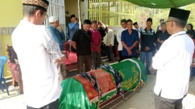 Suasana Duka Iringi Pemakaman Adinda, Korban Begal di Jalan TPA Karya Jaya