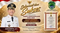 Bupati PALI Asgianto Raih Penghargaan Koperasi Awards 2026, Dorong Koperasi Jadi Penggerak Ekonomi