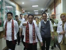 Ratu Dewa Dampingi Wamenkes-Wamendagri Cek Layanan Kesehatan di RSUD BARI