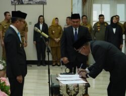 Lantik 81 Pejabat, Ratu Dewa Soroti Parkir Liar hingga “Permainan” di Bapenda