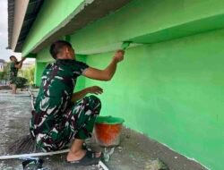 Finishing Mushola Baiturrahman Dikebut, TMMD Ke-129 Perkuat Sarana Ibadah Warga Talang Jambe