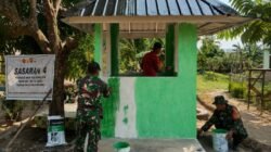 TMMD Kodim 0418 Palembang Tuntaskan Finishing Pos Kamling, Siap Dipakai Warga untuk Ronda