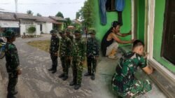 Dari Apel Pagi ke Pemasangan Kusen, Satgas TMMD Kodim 0418/Palembang Kejar Penyelesaian RTLH Rumah Pak Karyo