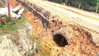 Drainase Jadi Kunci Ketahanan Jalan TMMD di Talang Jambe, Satgas Kodim 0418/ Palembang Bangun Gorong-gorong di Setiap Sisi