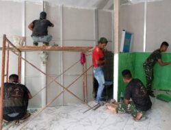 TMMD Ke-129 Kodim 0418/ Palembang Masuki Hari Ke-21, Rehab Rumah Warga di Palembang Hampir Rampung