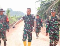 TMMD Ke-129 Kodim 0418/Palembang Percepat Pembangunan Jalan di Talang Jambe, Perkuat Akses dan Kesejahteraan Warga
