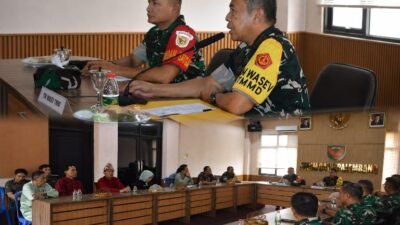 Tim Wasev TMMD Ke- 129 Pastikan Hasil Pembangunan di Talang Jambe Kodim 0418/ Palembang Benar-Benar Bermanfaat bagi Warga