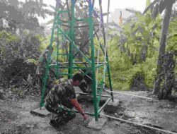 Bukan Sekadar Bangun Sumur, Satgas TMMD Kodim 0418/Palembang Pastikan Air dari Kampung Kreatif Pelangi Siap Mengalir