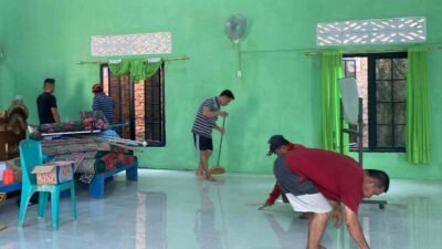 Jelang Penutupan TMMD ke-129, Satgas Kodim 0418/Palembang Kebut Penyelesaian Mushola Baitul Maghfurin