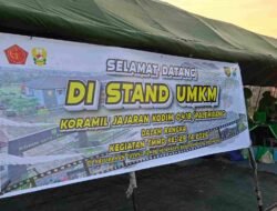 Stand UMKM Binaan Kodim 0418 Palembang Jadi Magnet Penutupan TMMD ke-129