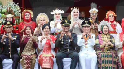 Dandim 0418/Palembang Hadiri Upacara HUT ke-81 RI di Jakabaring Sport City