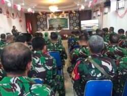 Mental Tangguh Jadi Modal Prajurit Hadapi Tantangan, Kodim 0418 Palembang Perkuat Pembinaan Rohani