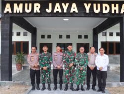 Kapolres OKU Timur Perkuat Sinergi TNI-Polri, Sambangi Skuadron 12/Amur Jaya Yudha Lampung 