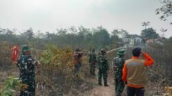 TNI Perkuat Edukasi Karhutla di Sumsel, Penyuluhan Menyasar Warga di Seluruh Jajaran Kodim