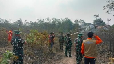 TNI Perkuat Edukasi Karhutla di Sumsel, Penyuluhan Menyasar Warga di Seluruh Jajaran Kodim