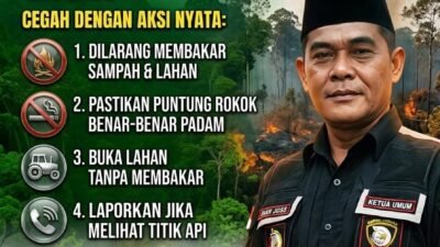 D’JOSS Siap Kerahkan Relawan Hadapi Karhutla, Respons Instruksi Herman Deru