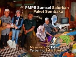 Setahun Terbaring karena Stroke, Lansia 77 Tahun di Keramasan Dapat Bantuan PMPB Sumsel 