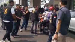 DPP GBR Sriwijaya Bagikan 1.500 Masker Ditengah Kabut Asap Palembang