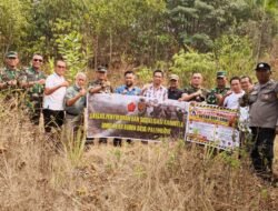 Cegah Karhutla dari Lingkungan Warga, Tim Mabes TNI Turun Langsung ke Sukarami
